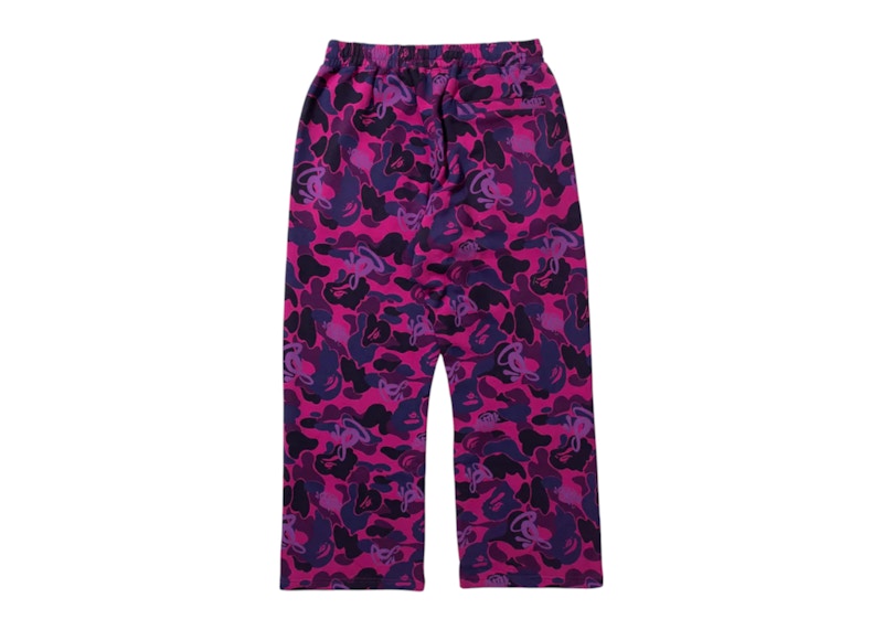 BAPE x Spotify x Central Cee Camo Relaxed Fit Sweatpants Purple