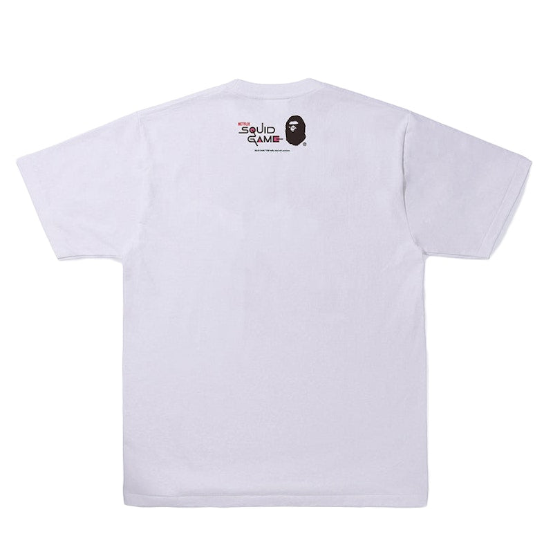BAPE x Squid Game Baby Milo Tee White