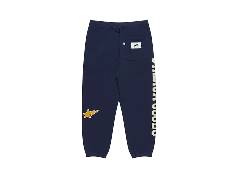 BAPE x Stadium Goods Sweat Sweatpants Navy