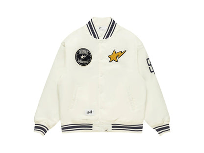 BAPE x Stadium Goods Varsity Jacket Ivory