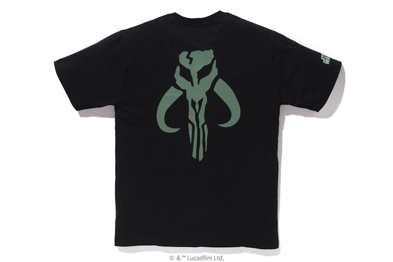 BAPE x Star Wars Baby Milo Boba Fett Tee Black