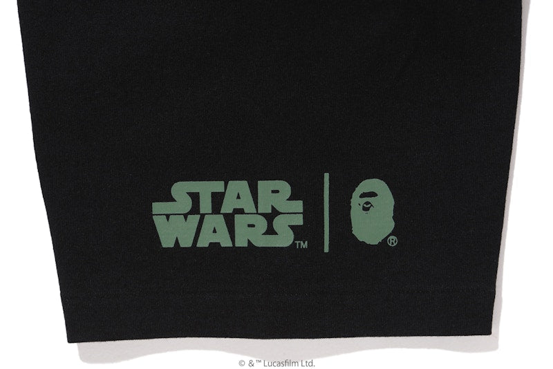 BAPE x Star Wars Baby Milo Boba Fett Tee Black
