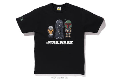 BAPE x Star Wars Baby Milo Boba Fett Tee Black