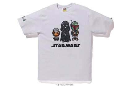 BAPE x Star Wars Baby Milo Boba Fett Tee White