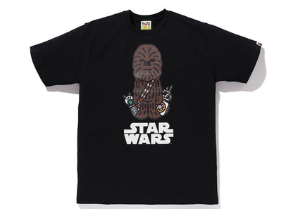 BAPE x Star Wars Chewbacca Tee Black