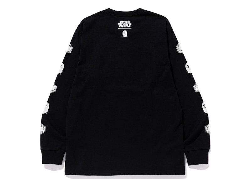 BAPE x Star Wars First Order L/S Tee Black