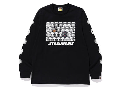 BAPE x Star Wars First Order L/S Tee Black