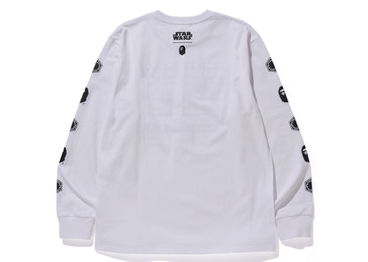 BAPE x Star Wars First Order L/S Tee White