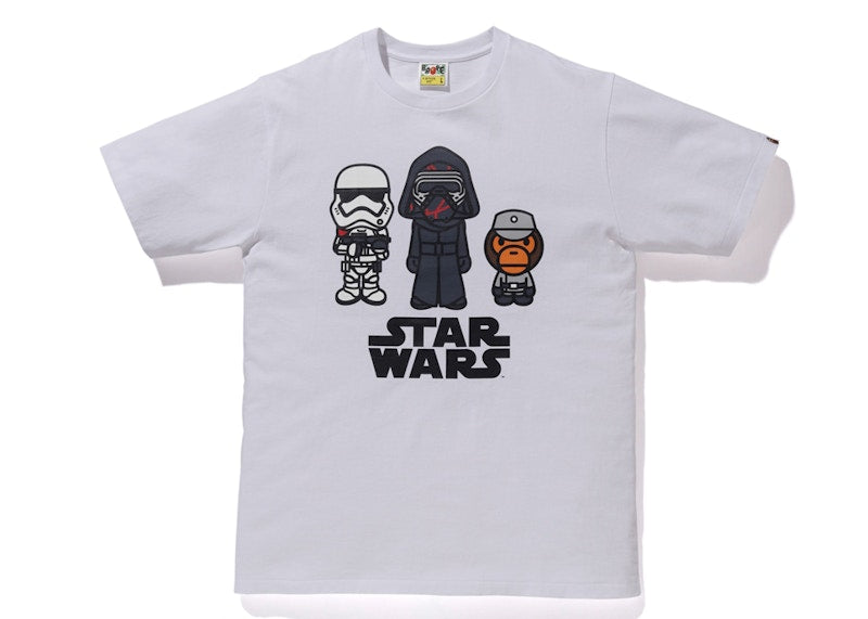 BAPE x Star Wars First Order Tee White