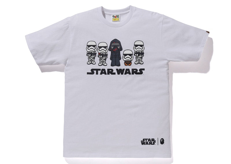 BAPE x Star Wars Kylo Ren Tee White