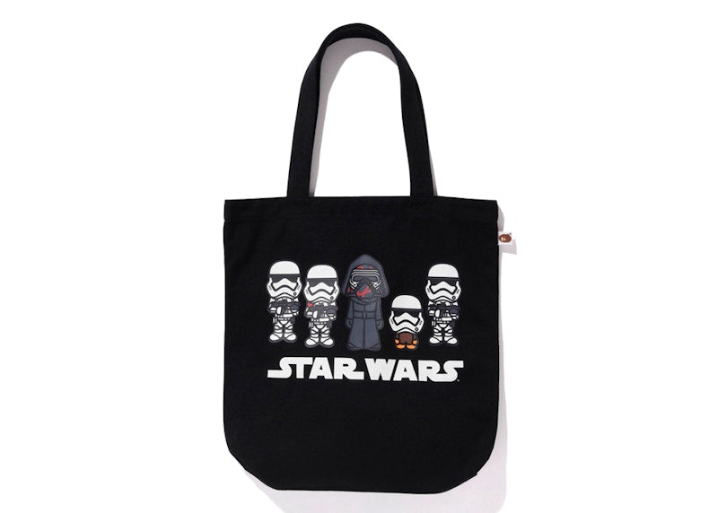 BAPE x Star Wars Kylo Ren Tote Bag Black
