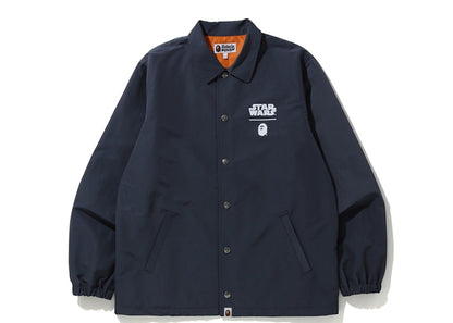 BAPE x Star Wars Republic Coach Jacket Navy