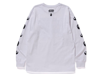 BAPE x Star Wars Republic L/S Tee White