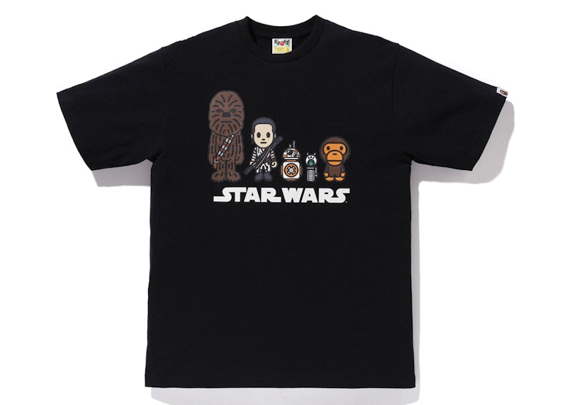 BAPE x Star Wars Republic Tee Black