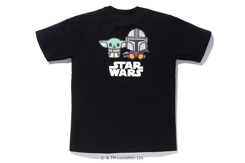 BAPE x Star Wars The Child Baby Milo Tee Black