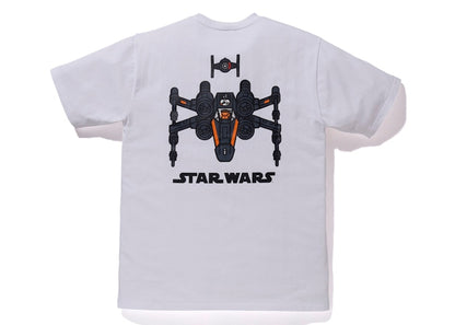 BAPE x Star Wars X-Wing Tee White