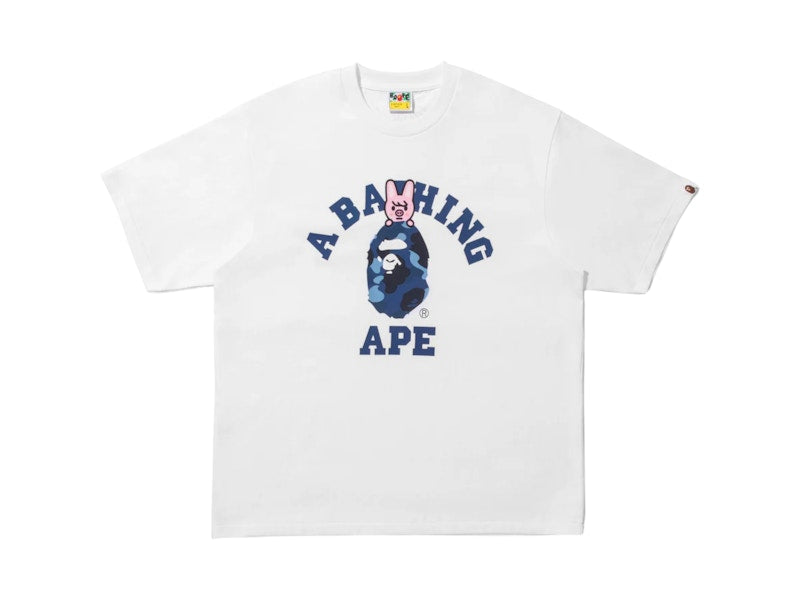 BAPE x Stray Kids Dwaekk College Tee (FW25) White