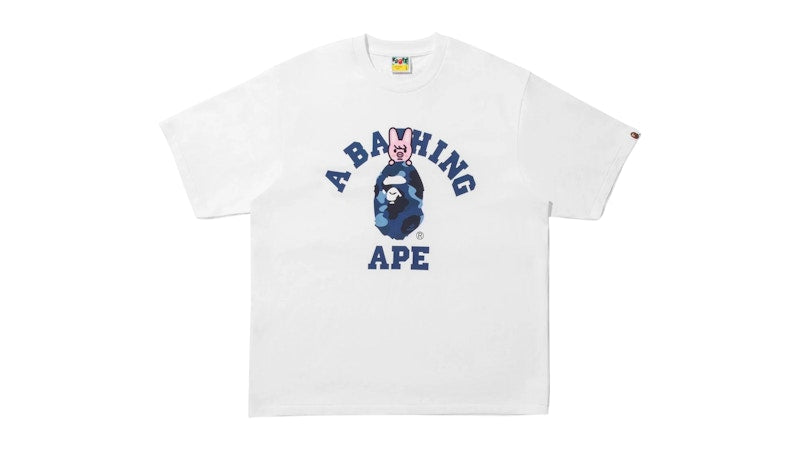 BAPE x Stray Kids Dwaekki College Tee White