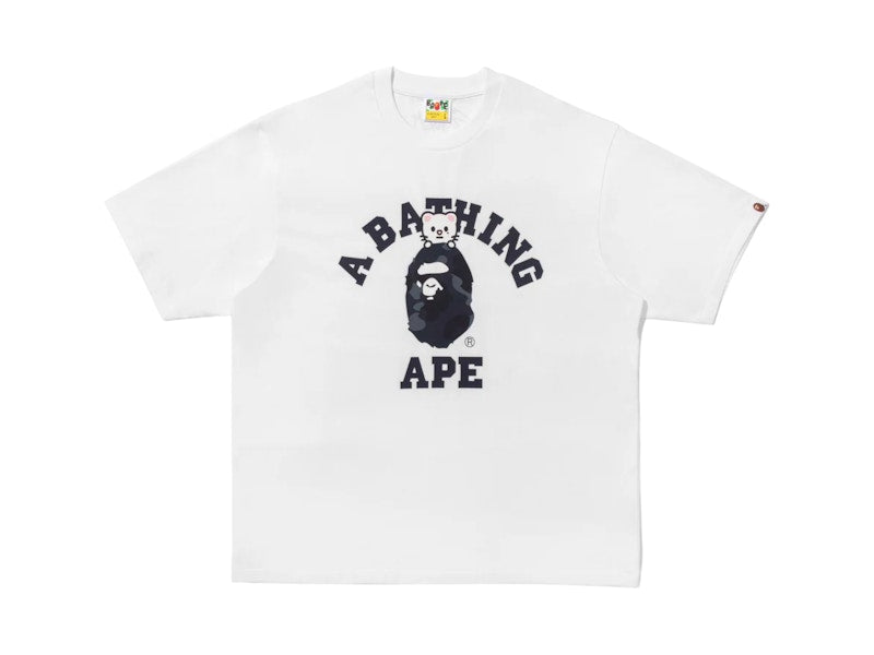 BAPE x Stray Kids Jiniret College Tee (FW25) White