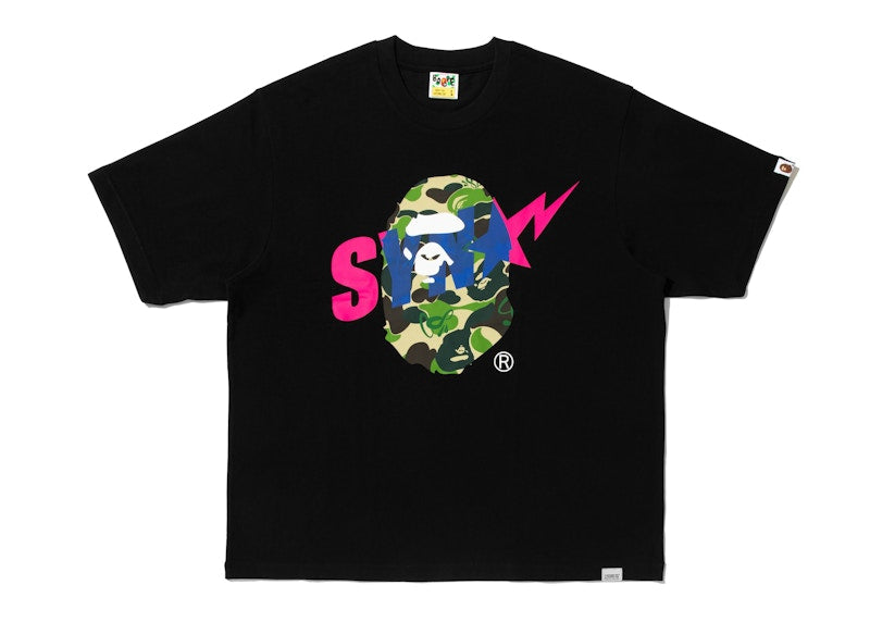 BAPE x Syna World Graphic Tee Black
