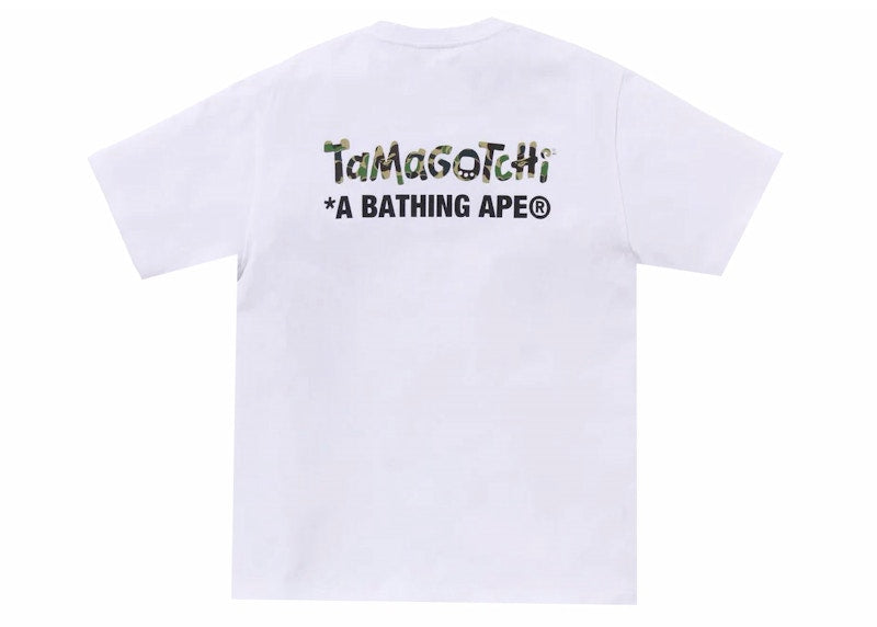 BAPE x Tamagotchi II Tee White/Green