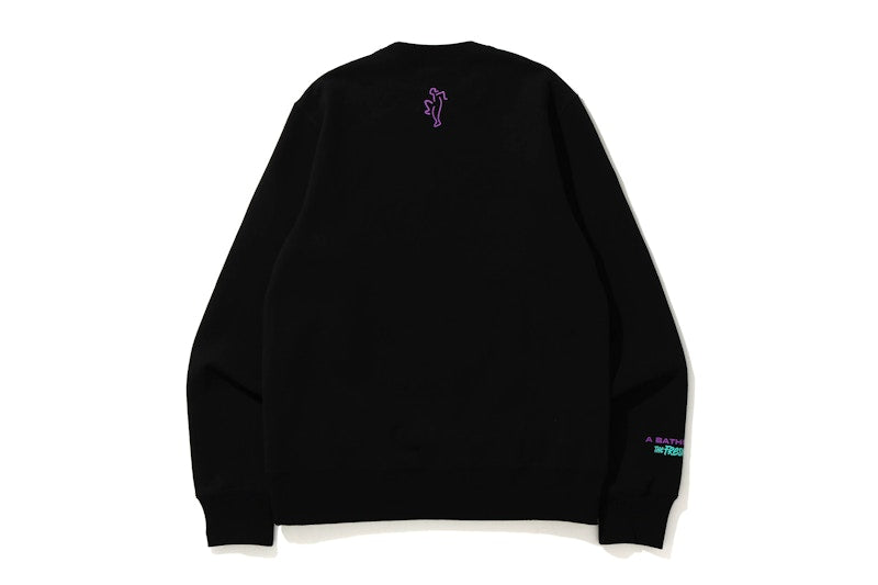 BAPE x The Fresh Prince Crewneck Black