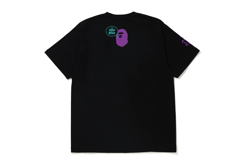 BAPE x The Fresh Prince & Dj Jazzy Jeff Baby Milo Tee Black