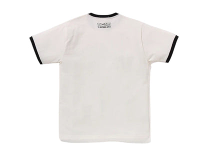 BAPE x Tom And Jerry 85th Ringer Tee White