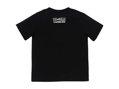 BAPE x Tom And Jerry Kids 85th Ape Head II Tee Black