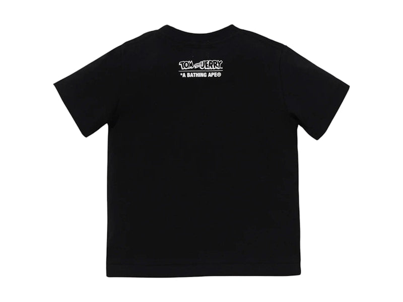 BAPE x Tom And Jerry Kids 85th Ape Head II Tee Black