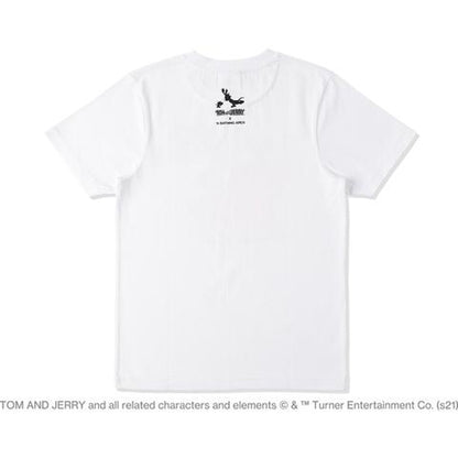 BAPE x Tom and Jerry Baby Milo 1 Womens Tee White