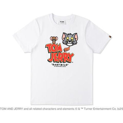 BAPE x Tom and Jerry Baby Milo 1 Womens Tee White