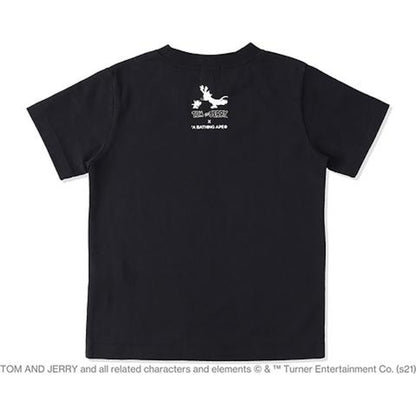 BAPE x Tom and Jerry Baby Milo 2 Kids Tee Black