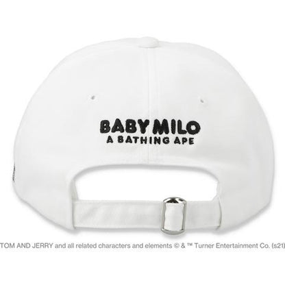 BAPE x Tom and Jerry Cap White