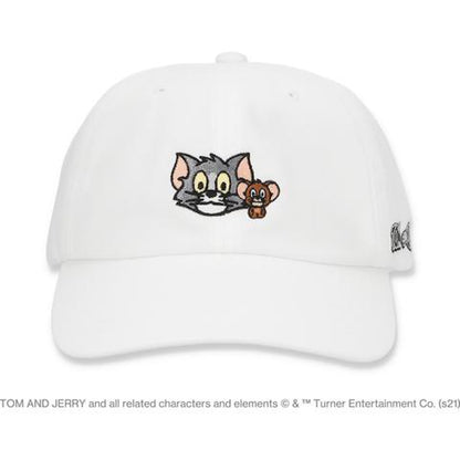 BAPE x Tom and Jerry Cap White