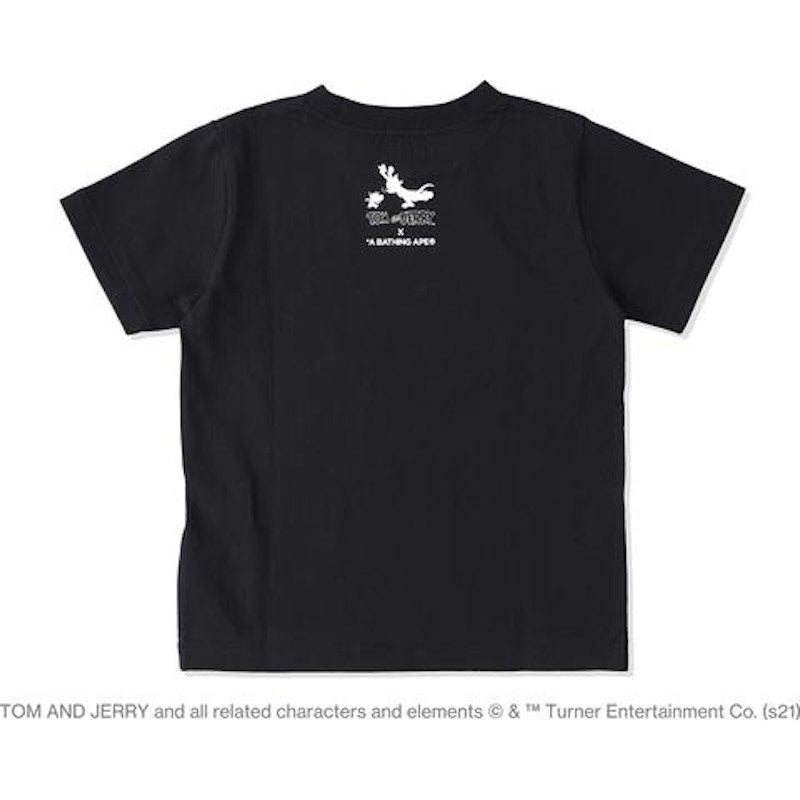 BAPE x Tom and Jerry Cheese Ape Head Tee Black