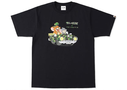 BAPE x Tom and Jerry Cruising Tee Black