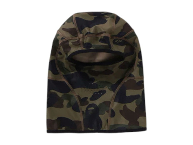 BAPE x Toraichi 1st Camo Balaclava Green