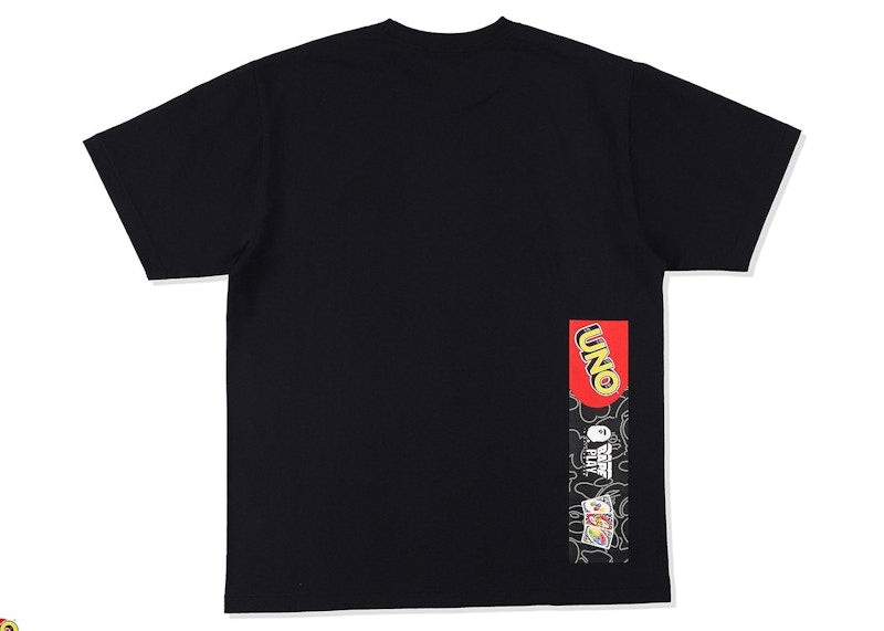 BAPE x UNO Tee Black