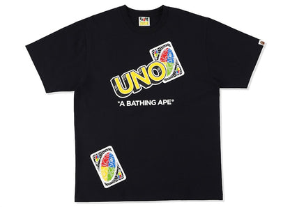 BAPE x UNO Tee Black
