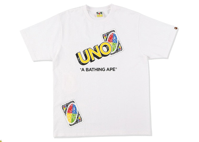 BAPE x UNO Tee White