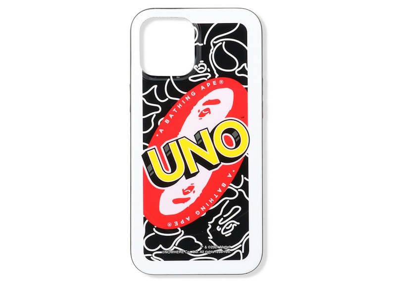 BAPE x UNO iPhone 12 Pro Max Case Black
