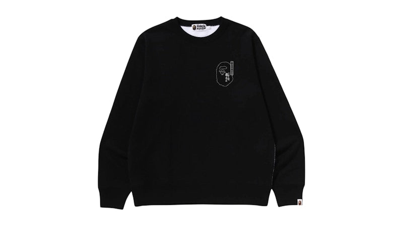 BAPE x Ukiyo-E II Crewneck Black