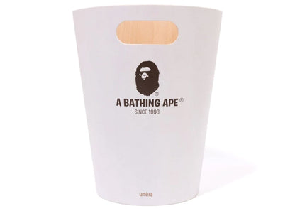 BAPE x Umbra Woodrow Trash Can White