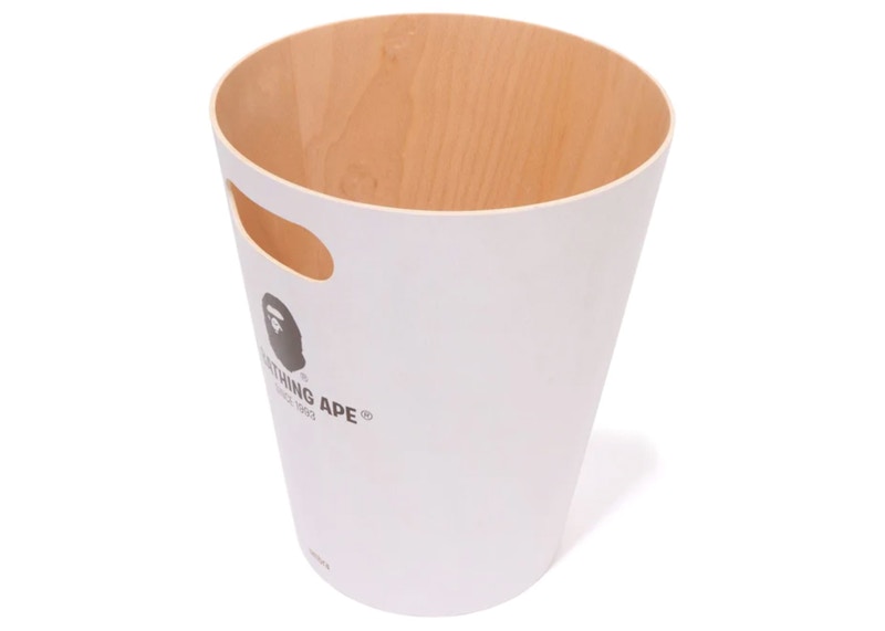 BAPE x Umbra Woodrow Trash Can White