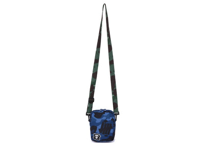 BAPE x Undefeated Camo Multi Pouch Pocket Pants Green Blue