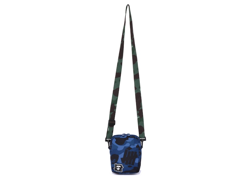 BAPE x Undefeated Camo Multi Pouch Pocket Pants Green Blue
