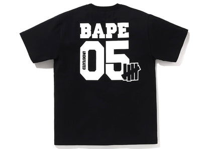 BAPE x Undefeated College Tee (FW22) Black
