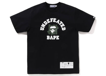 BAPE x Undefeated College Tee (FW22) Black