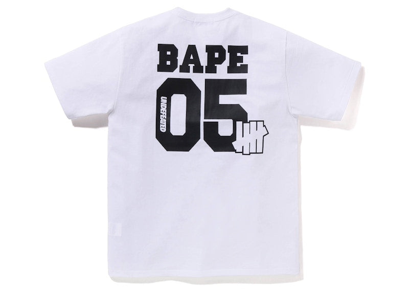 BAPE x Undefeated College Tee (FW22) White